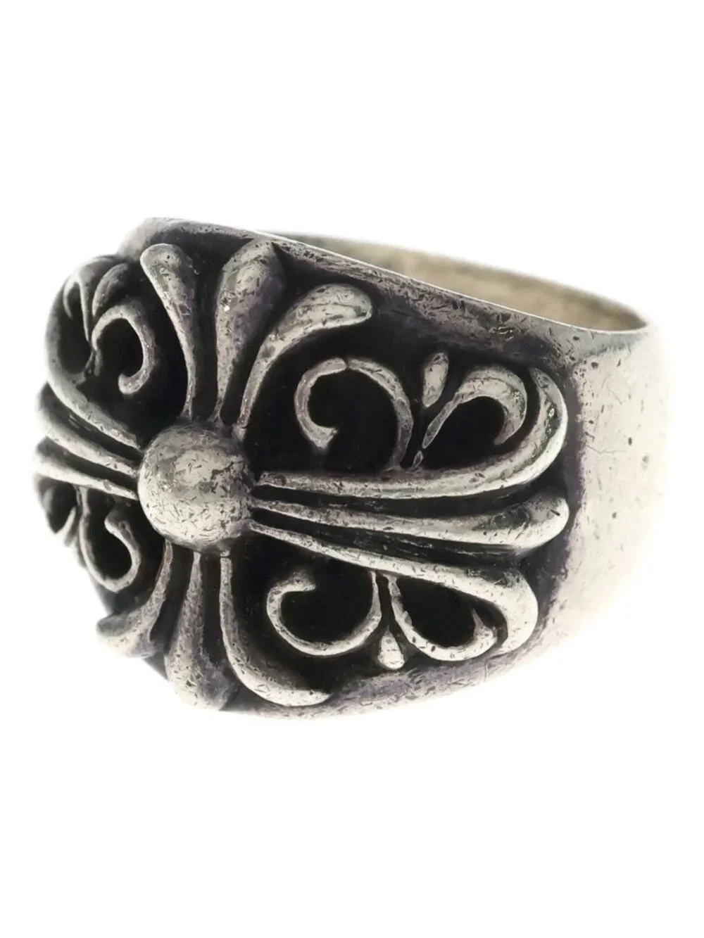 Chrome Hearts Keeper Ring Silver
